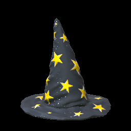 Rocket League Items Wizard Hat Black