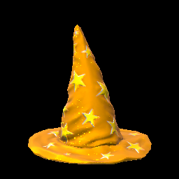 Rocket League Items Wizard Hat Orange