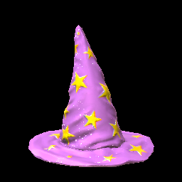 Rocket League Items Wizard Hat Pink