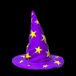 Rocket League Items Wizard Hat Purple