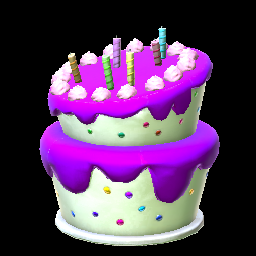 Birthday Cake Purple
