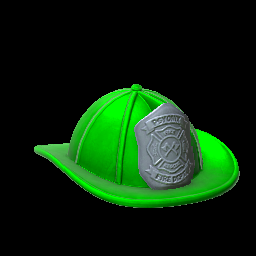 Fire Helmet Forest Green