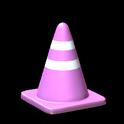Traffic Cone Pink