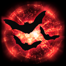 Vampire Bat Orange